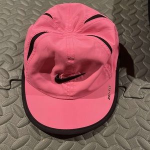 Pink nike hat